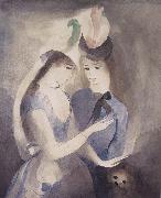 Marie Laurencin Woman and dog oil painting on canvas